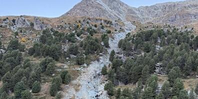 Der vermisste Wanderer wurde im Gebiet Senda Alp Ota bei Samedan GR tot aufgefunden.