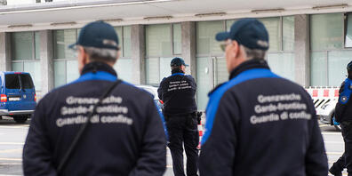 In Stabio haben Grenzwächter einen mutmasslichen Drogenhändler festgenommen. Im Bild: Grenzwache in Chiasso.