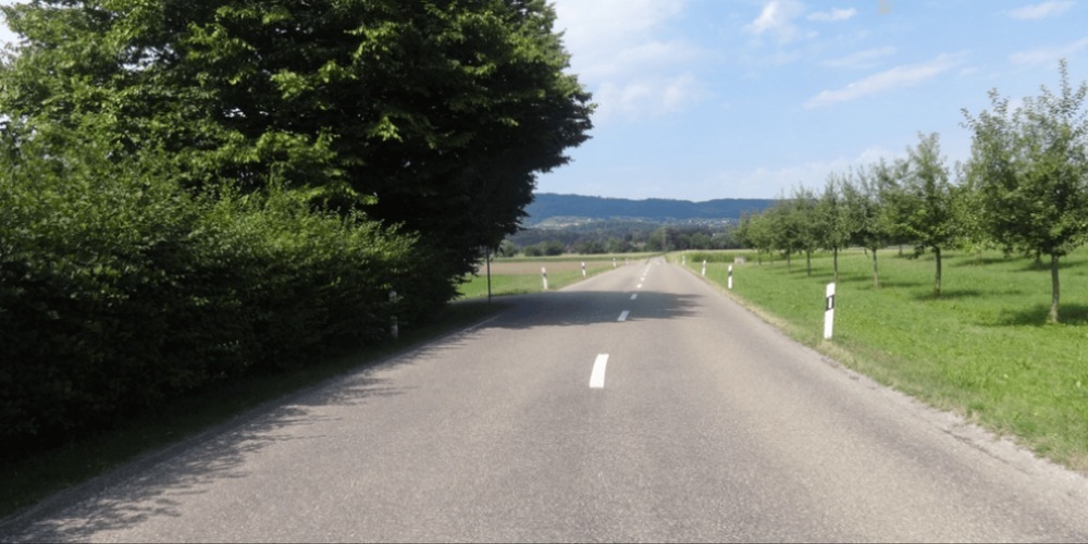 Dem Radweg würden 400 ha Kulturland und über 30 Obstbäume zum Opfer fallen. Das Tiefbauamt hat die Projektauflage bis auf weiteres verschoben.