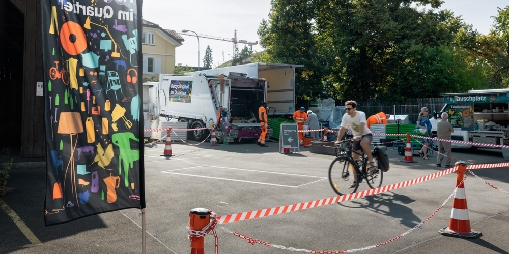 Entsorgen vor der eigenen Haustüre: dieses Angebot kommt in Zürich gut an.