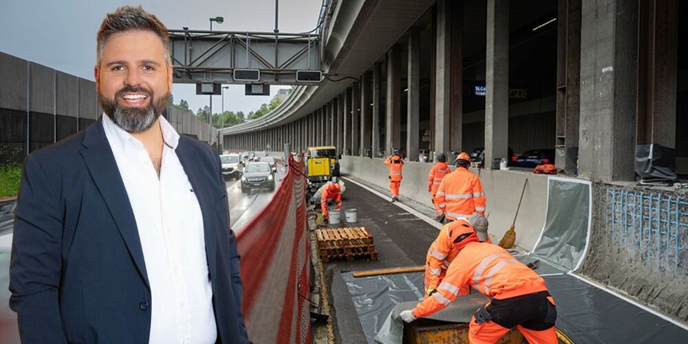 Adrian Scheibler ist Mitglied der Parteileitung von Die Mitte Stadt St.Gallen