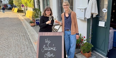Suzan Honegger (links) und Andrea Hofer haben die Wy-Galerie im Grüninger Stedtli während rund 16 Jahren betrieben. Jetzt ziehen sie einen Schlussstrich.