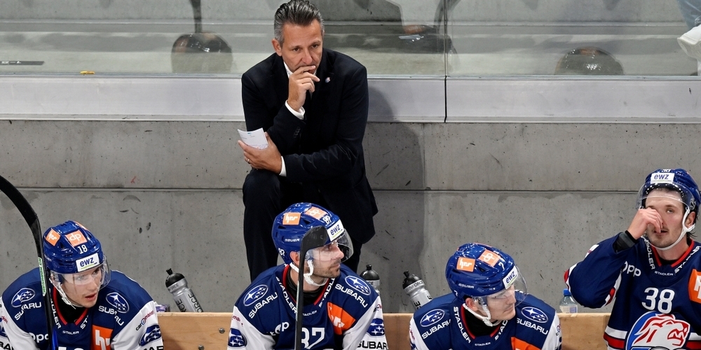 Muss über die Bücher: ZSC-Trainer Marco Bayer.