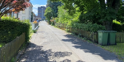 Die Werkleitungen und der Strassenbelag der St. Wendelinstrasse sind in einem schlechten Zustand und müssen saniert werden. 