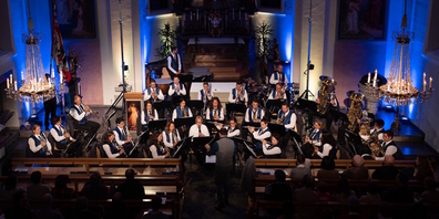 Die Musikantinnen und Musikanten der MGH Weesen sorgen für musikalische Highlights und klangvolle Überraschungen.