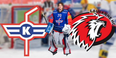 Huet der Matchwinner für den EHC Kloten in einem engen Spiel gegen den Tabellenzweiten HC Lausanne