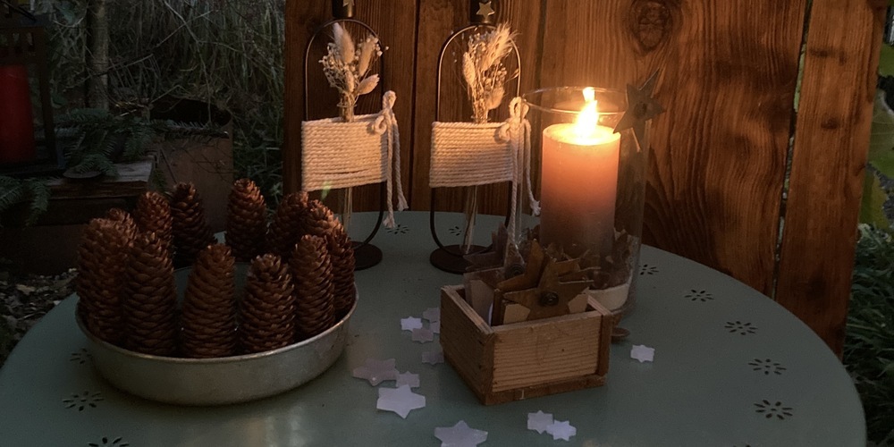 Advent, Advent: Wie alle Jahre lädt Karin Gervasoni in ihre kleine verzauberte Welt am Waldrand ein.