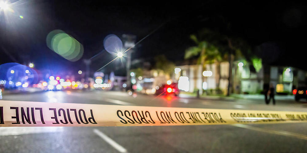 Die Polizei hat den Tatort n der südkalifornischen Stadt Orange abgesperrt. Foto: Stanton Sharpe/SOPA Images via ZUMA Wire/dpa