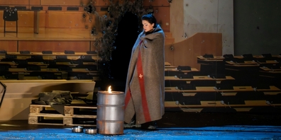Anna Netrebko in ihrer Paraderolle als Leonora in der Verdi Oper «La Forza del destino» .