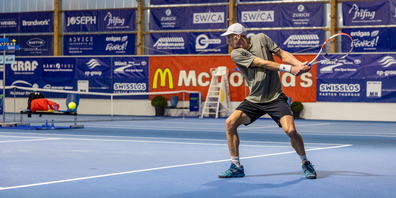 Der topgesetzte Engländer Jan Choinski (ATP 126)