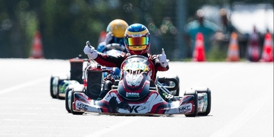 Zürcher Nachwuchsfahrer Leo Gonzalez (13) holt Schweizer Meistertitel und fährt zur Kart-WM nach Bahrain.