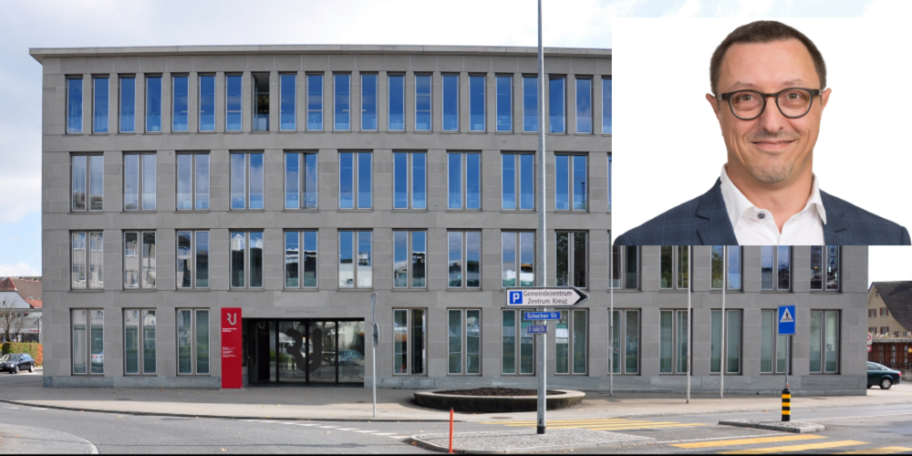Der neue Stadtschreiber Reto Rudolf (oben r.) bringt viel Führungserfahrung in Verwaltung und Politik mit.