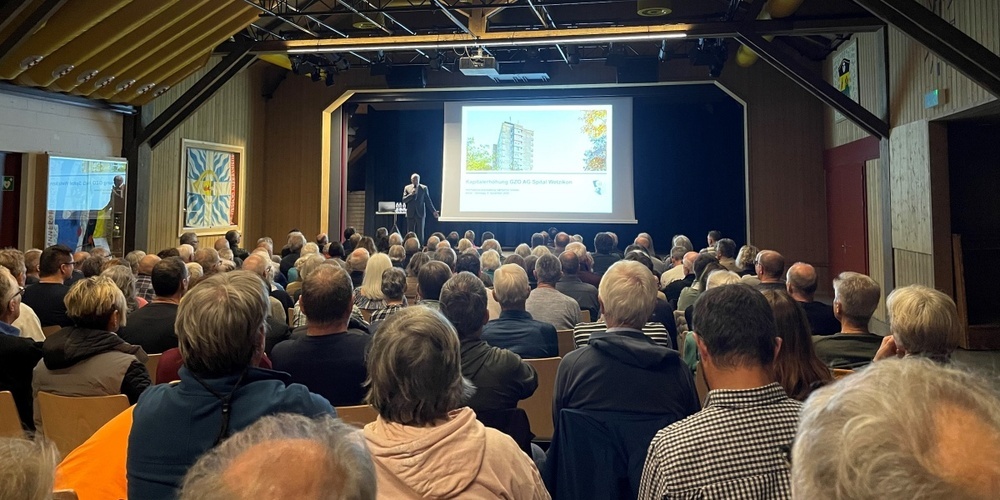 Grosses Interesse auch an der Info-Veranstaltung in Gossau ZH.