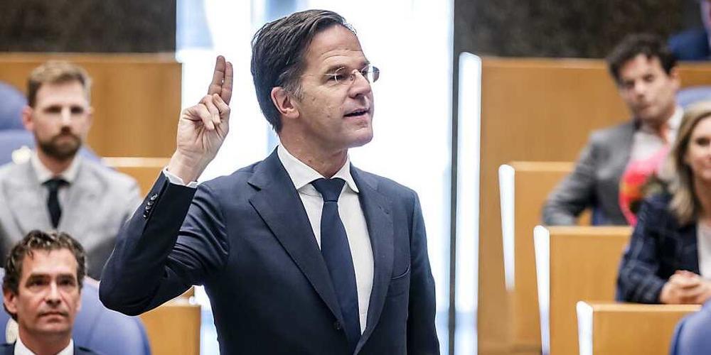 Mark Rutte, Ministerpräsident der Niederlande, bei der Amtseinführung als Mitglied des Repräsentantenhauses. Foto: Remko De Waal/ANP/dpa