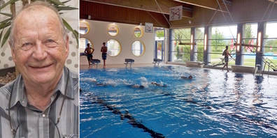 Leser Hansjörg Dietiker (l.): «Das Schmerkner Hallenbad ist nicht mit Almosen der umliegenden Gemeinden zu retten.»