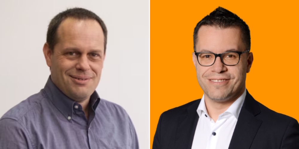 Der wilde Mitte-Kandidat Martin Jud (l.) überzeugte die SP Schmerikon stärker als der portierte Kandidat Bruno D’Amaro und wird von ihr empfohlen.