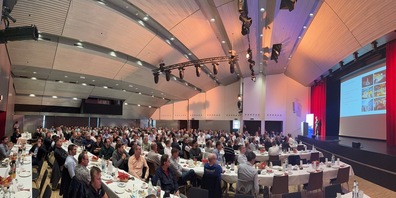 Das traditionelle Frühstück für Unternehmerinnen und Unternehmer stösst jedes Jahr auf grosses Interesse. 