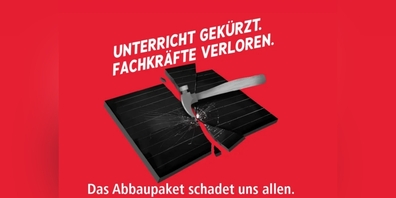 Komitee «Kahlschlag stoppen - Nein zum Abbaupaket».