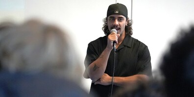 Profi-Rennfahrer Lucas Ayrton Mauron.