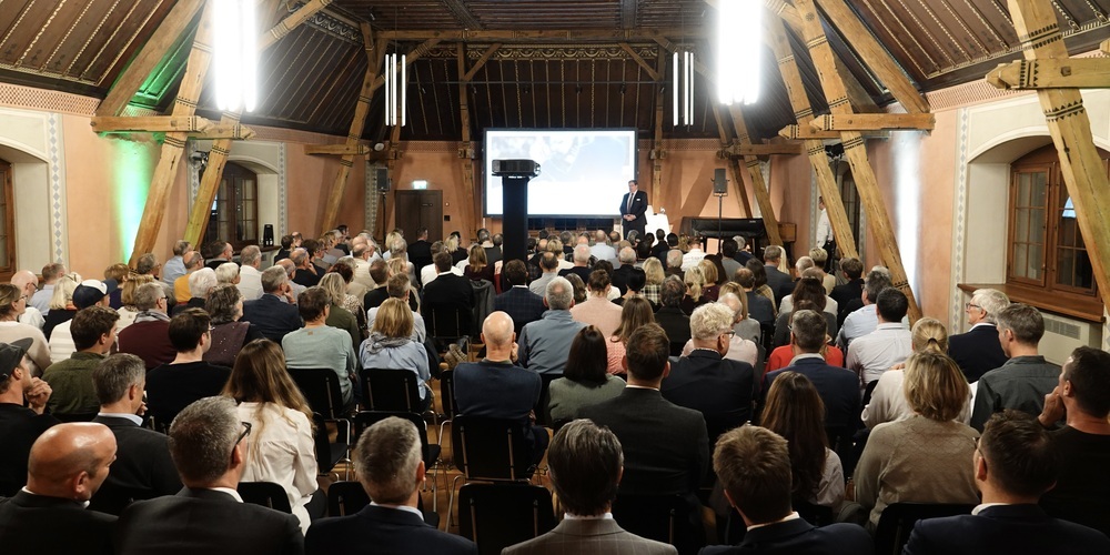 KMU-Profil der St. Galler Kantonalbank mit Oliver Heer: grosses Interesse der Firmenkunden der Bank.