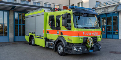 Das neue Rüstfahrzeug der Feuerwehr Seegräben