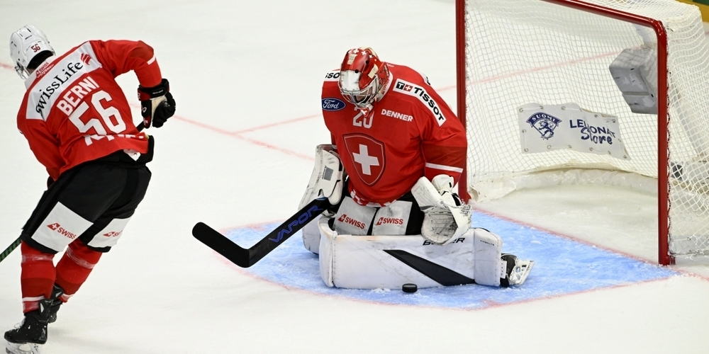Starker Schweizer Rückhalt: Goalie Reto Berra meldet zum Start des Olympia-Winters seine Ambitionen an.