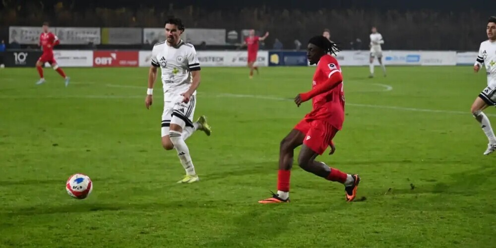 Der FCRJ (hier Axel Bakayoko) versucht in der zweiten Halbzeit alles, doch der Ausgleich fällt nicht mehr.