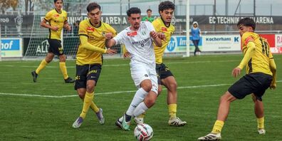 Reda Laidouci markierte den dritten Treffer für die Kreuzlinger. 