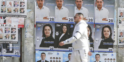 In Bulgarien wird inmitten der dritten Corona-Welle ein neues Parlament gewählt. Im Sommer 2020 hatte es Proteste mit Korruptionsvorwürfen gegen die Koalitionsregierung der GERB gegeben. Foto: Visar Kryeziu/AP/dpa