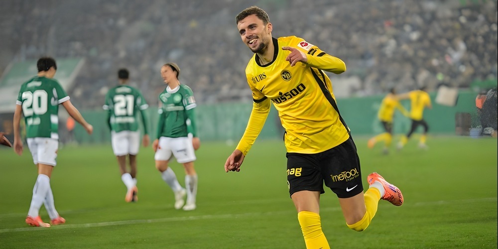 Darian Males und YB feierten in St.Gallen einen verdienten Sieg