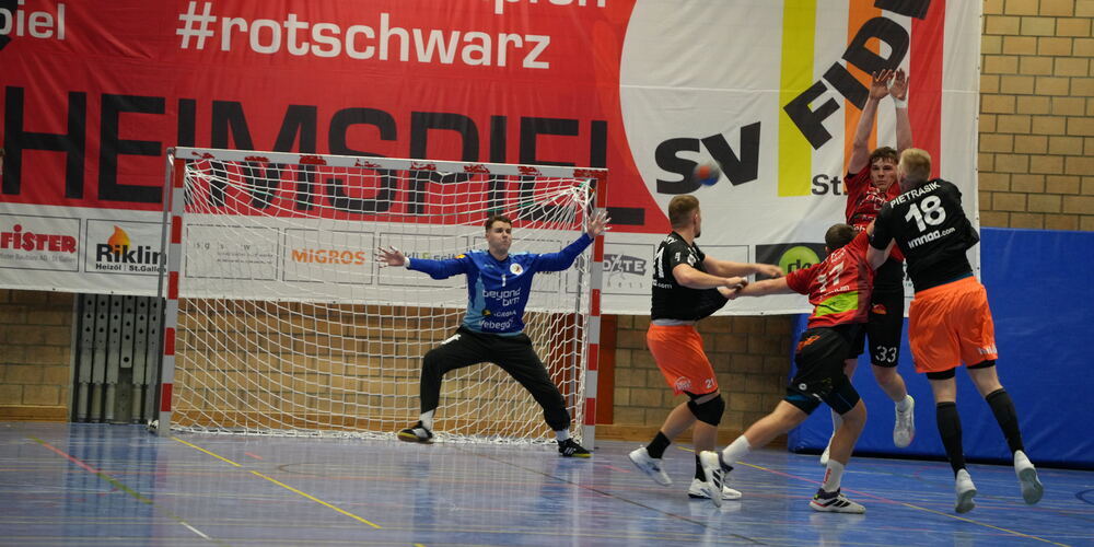 Ein Abend voller Einsatz: Fides kämpfte bis zum Schluss um jeden Ball.