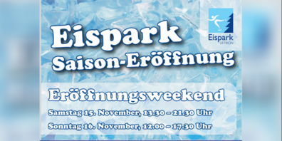 Bereit für die 19. Saison: Der Eispark Uetikon lädt ab dem 15. November zum Schlittschuhlaufen, Geniessen und Verweilen ein.