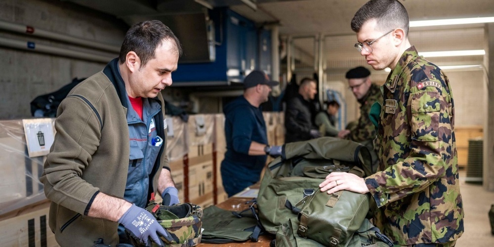 In Birmensdorf werden rund 30 Tonnen Material entgegengenommen.