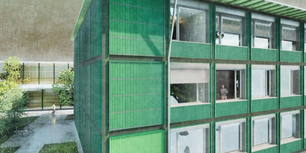 Die Filiale der Kantonsschule Stadelhofen in Dübendorf mit Lang- und Kurzgymnasium sowie Handelsmittelschule.