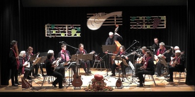 Am Sonntagabend bot sich wieder einmal die Gelegenheit, dem Mandolinen- und Gitarrenorchester Uznach zuzuhören.