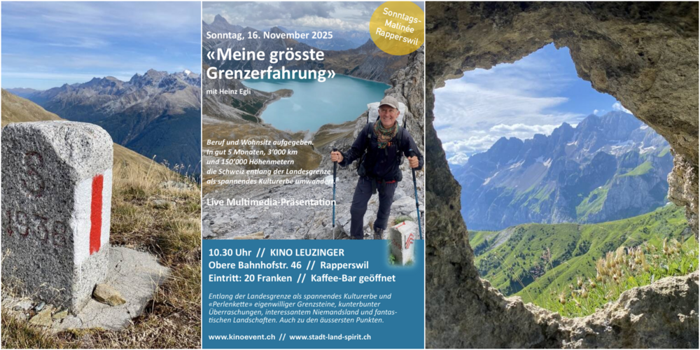 Heinz Egli erzählt von seinem Abenteuer, auf welchem er in gut 5 Monaten 3'000 km zurücklegte und dabei 150'000 Höhenmeter überwand.