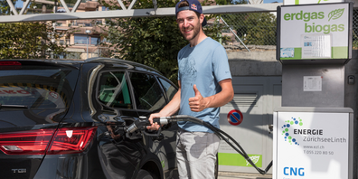 2020 lieferten die acht EZL-Gas-Tankstellen der Region 2,7 GWh Treibstoff an die Mobilitätskunden aus.