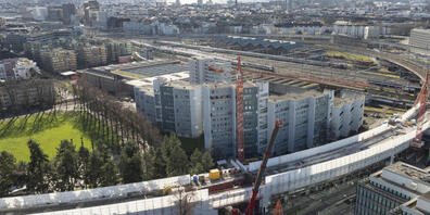 Bei Bauarbeiten ereignete sich im Januar 2024 auf dem Wipkingerviadukt ein Bahnunfall. Ein Bericht sieht menschliches Versagen als Grund für den Unfall mit zwei Verletzten. (Archivbild)