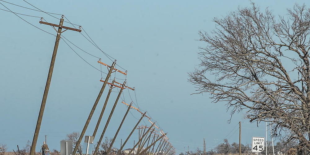 Die Ostküste der USA wurde im vergangenen Jahr stark von Hurrikanen getroffen - im Bild Hurrikanschäden im US-Bundesstaat Louisiana. (Archivbild)
