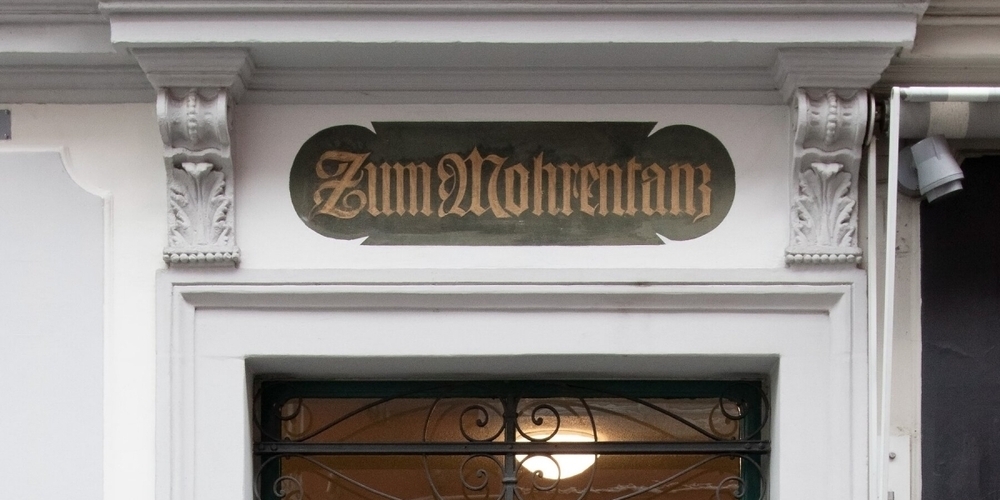 Das Haus «Zum Mohrentanz» an der Niederdorfstrasse 29.