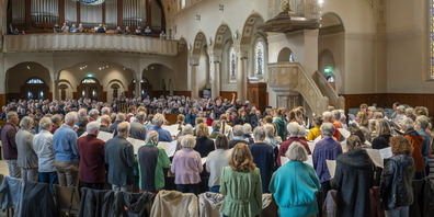 Am Konzert von Maja Bösch in der Kirche St.Maria Neudorf