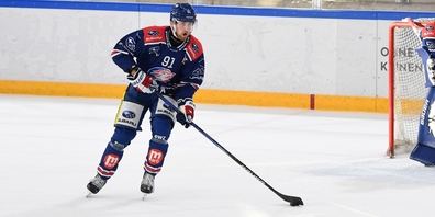 Der 21-jährige Yann Voegeli erzielte auf der KEK gegen Visp seinen ersten Treffer in dieser Saison für die GCK Lions. 