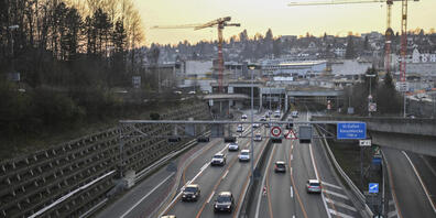Der Ausbau der St. Galler Stadtautobahn ist im letzten November an der Urne gescheitert. In welcher Form das Projekt wieder aufgenommen wird, ist offen. (Archivbild)