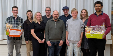 Der MV Konkordia Au ehrt zahlreiche Musikanten an seiner Hauptversammlung für langjährige Mitgliedschaften sowie Vorstandstätigkeiten und begrüsst ein neues Mitglied. 