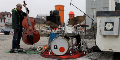 Konzerte auf der Diepoldsauer Zentrumsbaustelle