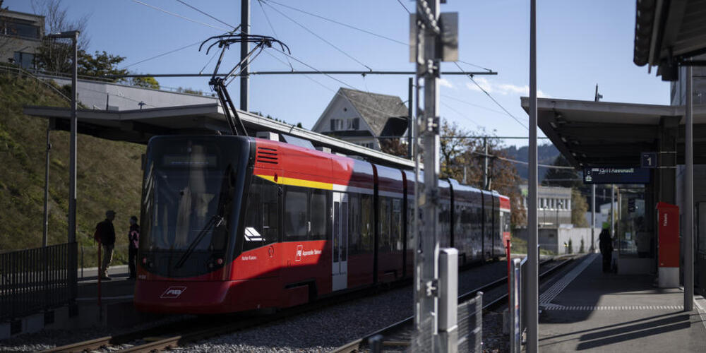 Im Vorprojekt zur Tunnelvariante der Appenzeller Bahnen präsentierte die Gemeinde Teufen nun Details zum geplanten Bau. (Archiv)