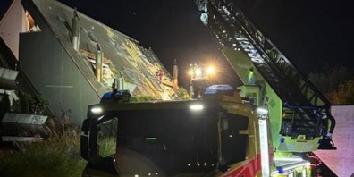 Dachstockbrand Fehraltorf.