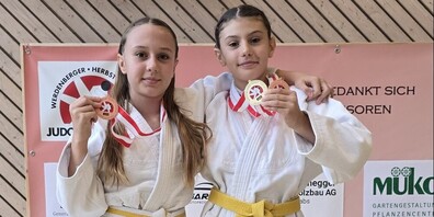 Im Bild v.l.: Santana und Samiya Feiertag