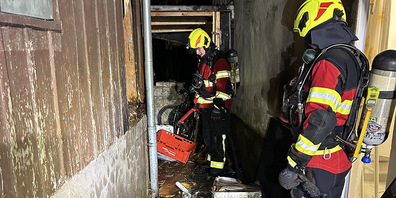 Die Feuerwehr konnte den Kleinbrand rasch löschen.