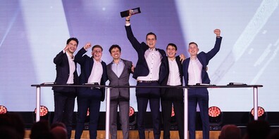 Das Team «Veloplus» holte sich den Award für Marktforschung.